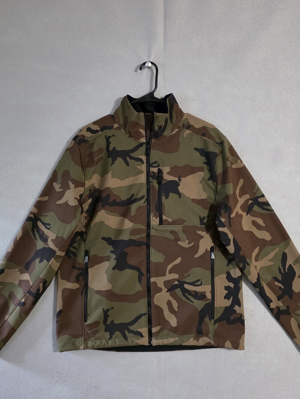 NWOT Polo Ralph Lauren Mens Water Resistant Camo Softshell Jacket Size Medium
